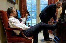 Like a boss! Imaginile care spun totul despre modul în care Obama conduce America – GALERIE FOTO