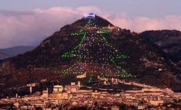 Cel mai mare brad de Crăciun din lume, de două ori cât Turnul Eiffel!
