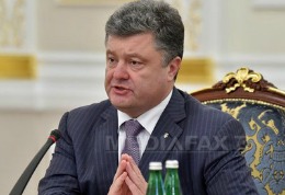CRIZA DIN UCRAINA: Kievul nu va prelungi armistiţiul în estul ţării, anunţă Poroşenko