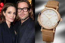 Angelina Jolie i-a dăruit lui Brad Pitt un ceas de 2,5 milioane de euro