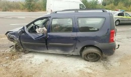 A ajuns cu maşina în şanţ; Un bărbat din Chişinău, transportat în comă la spital